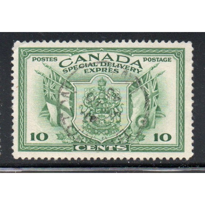 Canada Sc E10 1942 10 c  special delivery stamp used