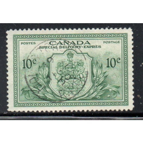 Canada Sc E11 1946 10 c  special delivery stamp used