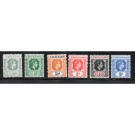 Leeward Islands Sc 120-125 1949  George VI stamp set mint