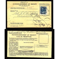 Canada-cover #4353b-Edmonton,Alta-10c Acknowledgment of R