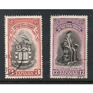 British Virgin Islands Sc 95-96 1951 University stamp set used