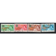 British Virgin Islands Sc 179-182 1967 New Constitution  stamp set used