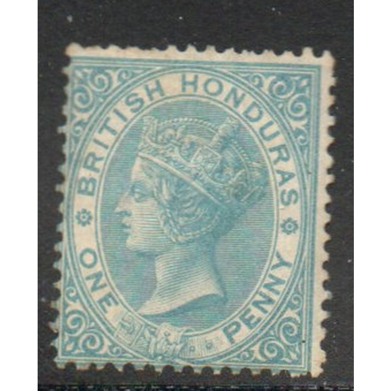 British Honduras Sc 1 1866 1 d Victoria stamp stamp mint
