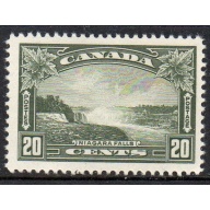 Canada Sc 225 1935 20 c Niagara Falls stamp mint