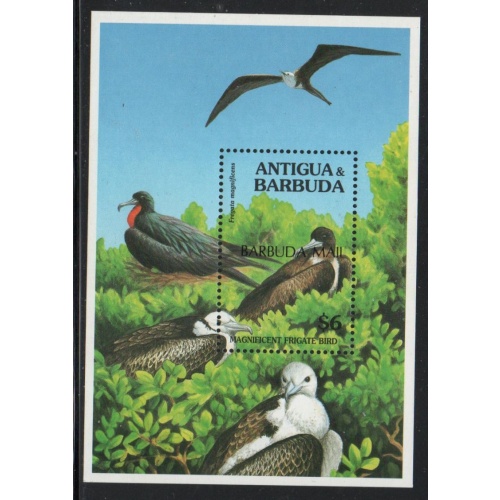 Barbuda Sc 1556-1557 Frigate Bird Whistling Duck stamp sheets mint NH