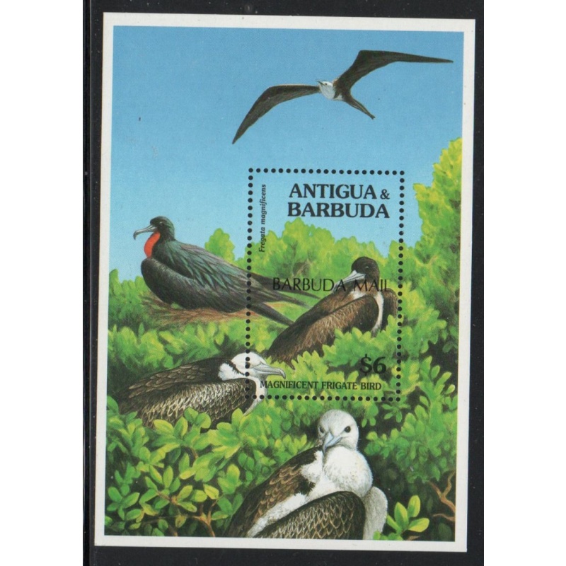 Barbuda Sc 1556-1557 Frigate Bird Whistling Duck stamp sheets mint NH