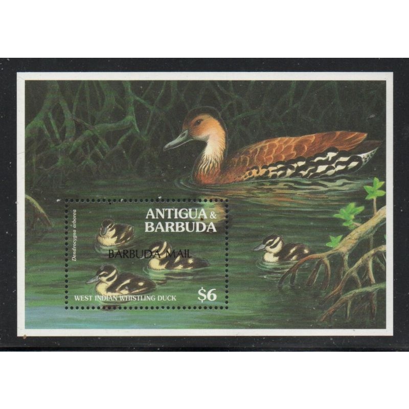 Barbuda Sc 1556-1557 Frigate Bird Whistling Duck stamp sheets mint NH