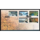 Canada Sc 1922a-e 2002 Tourist Attractions First Day Cover