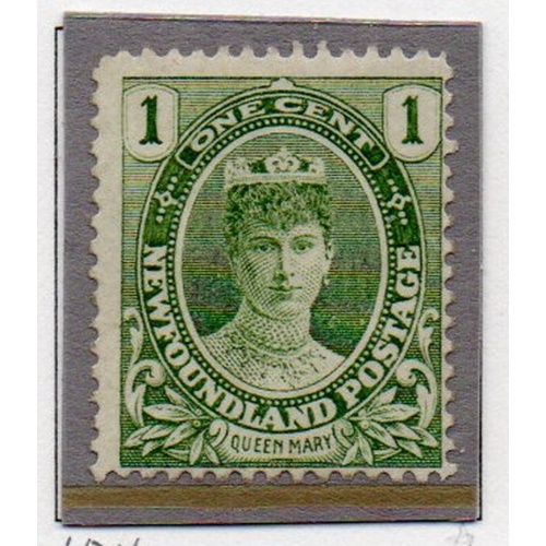Newfoundland Sc 104 1911 1 c Queen Mary stamp mint