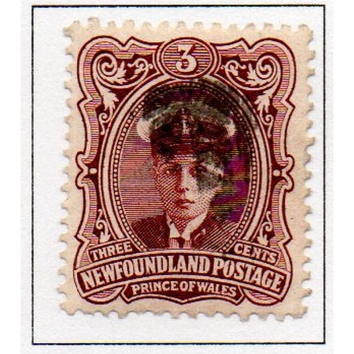 Newfoundland Sc 106 1911 3 c Prince of Wales stamp used