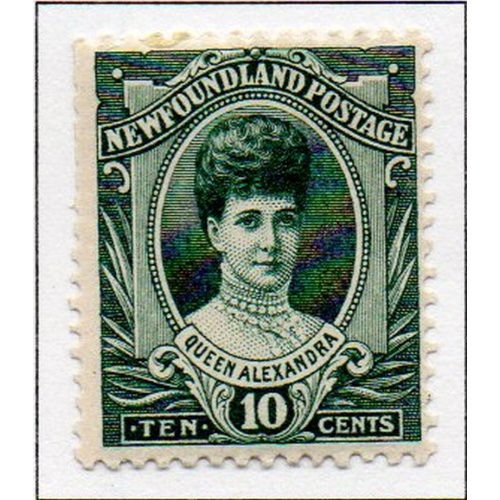 Newfoundland Sc 112 1911 10 c Queen Alexandra stamp mint