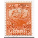 Newfoundland Sc 123 1919 12 c Caribou Ubique stamp mint