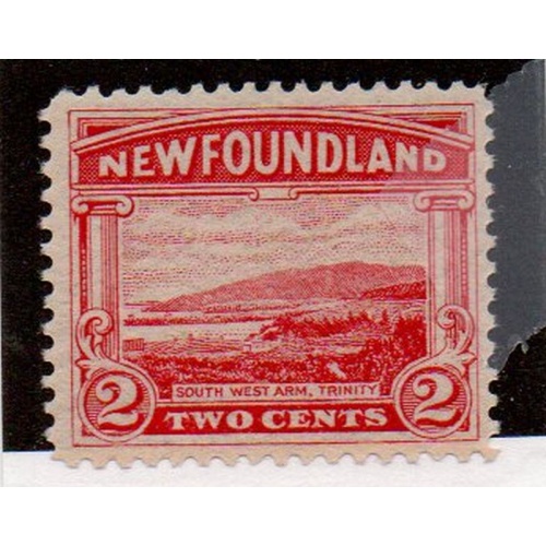 Newfoundland Sc 132 1923 South West Arm Trinity 2 c stamp mint NH