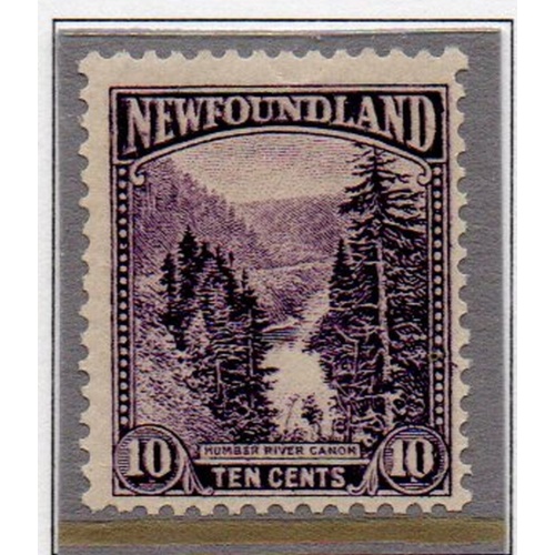 Newfoundland Sc 139 1923 10 c Humber River Canyon stamp mint