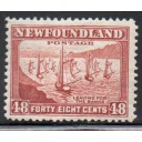 Newfoundland Sc 266 1944 48 c Fishing Fleet stamp mint