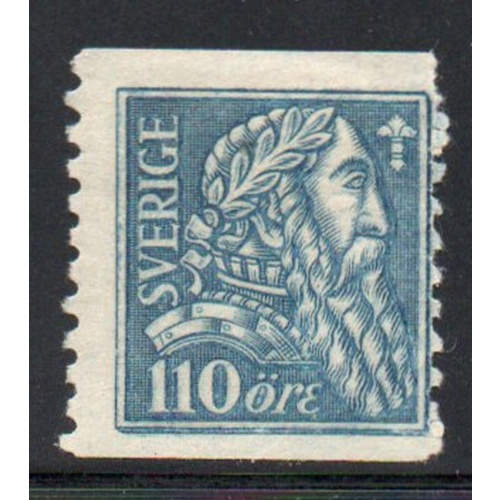 Sweden Sc 195 1921 110 ore ultra Gustavus Vasa stamp mint