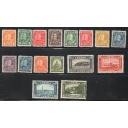 Canada Sc 162-177 1930 G V Arch issue stamp set mint most NH