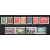 Canada Sc 217-227 1935 G V long stamp set mint NH