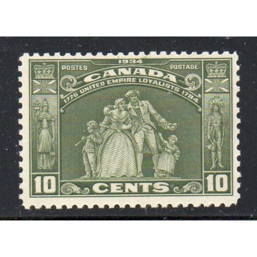 Canada Sc 209 1934 10 c United Empire Loyalists stamp  mint NH