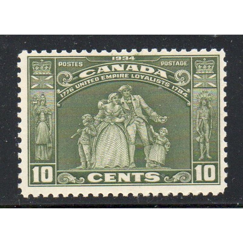 Canada Sc 209 1934 10 c United Empire Loyalists stamp  mint NH