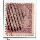 Prince Edward Island Sc 7 1862 9 d violet Victoria stamp used