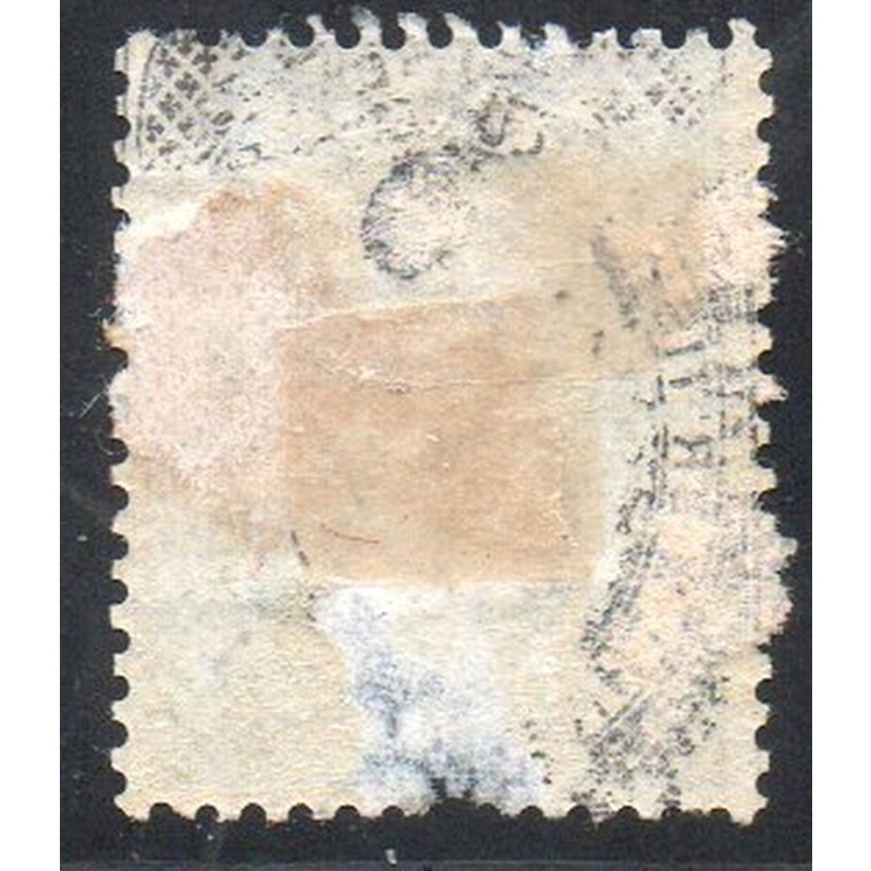 Canada British Columbia Sc 7 1865 3d blue Seal of Colony stamp unused