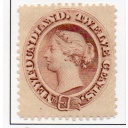 Newfoundland Sc 29 1894 12c brown Victoria stamp mint
