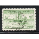 Newfoundland Sc C16 1933 60c News from Home airmail stamp used