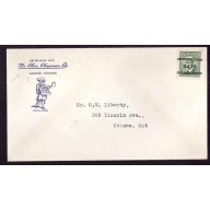 Canada-cover #13764-1c precancel 3470-London Illustrated-The Chas Chapman