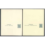 Canada-cover #5794-1c KGVI-1c KGVI reply card postal stationery-P67d unused -