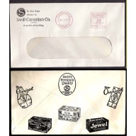 Canada-cover  Scan #9995 - 3c meter #82524 on window envelope - York County - Toronto , Ont -