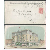 Canada-cover #6069-2c-advert-York Cnty-Toronto,Ont-King Edward Hotel -