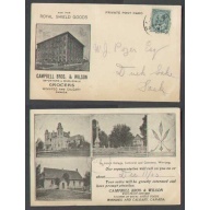 Canada-cover #4673-1c-Dauphin,Man-De 9 1905-illustrated-Campbell Bros & Wilson