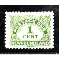 Newfoundland -Sc #J1a- 1d9503-1c Postage Due , perf 10-  unused , og , NH