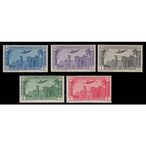 Tripolitania #C16-20 Mint Set