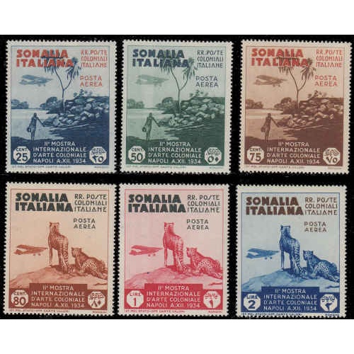 Italian Somaliland #C1-6 Mint Set