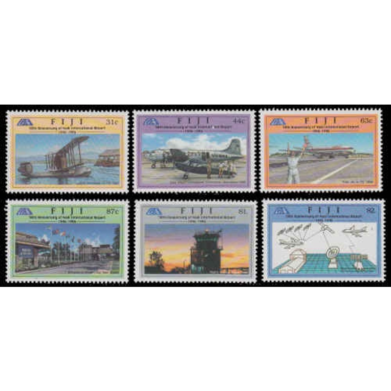 Fiji #776-781 Mint Set