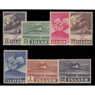 Iceland #246-252 Mint Set