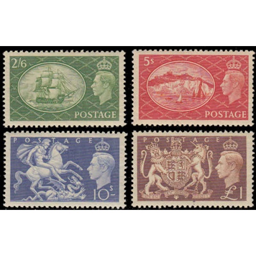 Great Britain #286-289 Mint Set