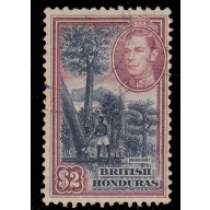 British Honduras #125 Used