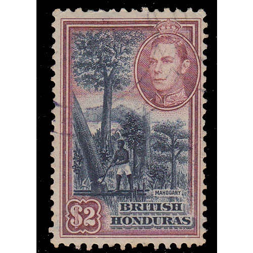 British Honduras #125 Used