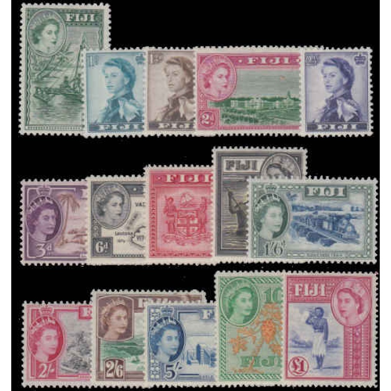 Fiji #147-162 Mint Set