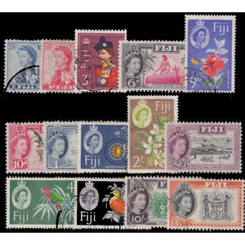 Fiji #176-189 Used Set