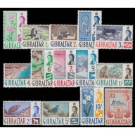 Gibraltar #147-160 Mint Never Hinged Set