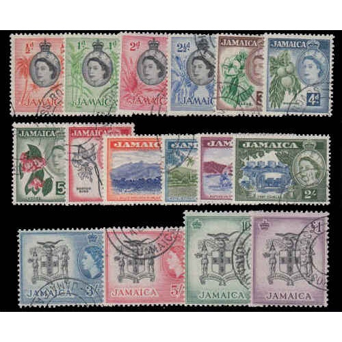 Jamaica #159-174 Used Set