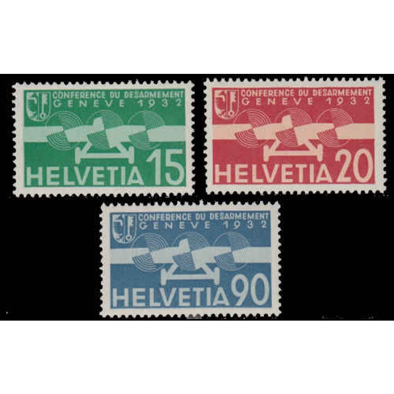 Switzerland #C16-18 Never Hinged Set