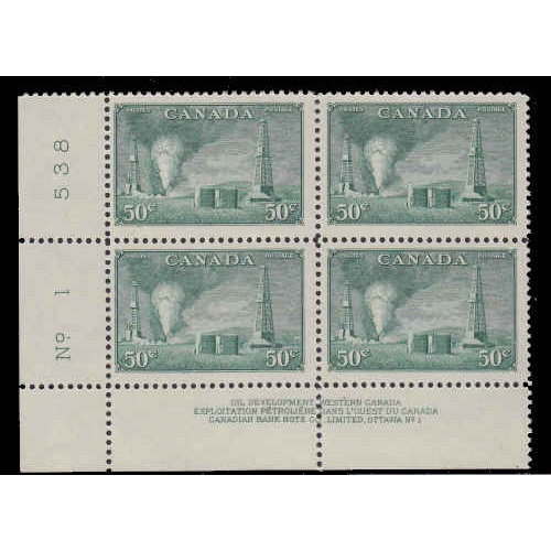 Canada #294 Plate Block