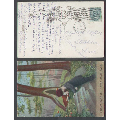 Canada-cover #4655-1c-Winnipeg,Man-May 3 1911-Stockholm,Sask.-My 3 1911