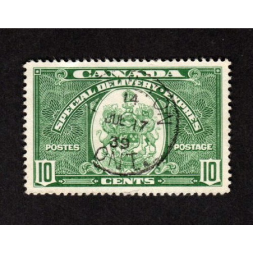 CANADA USED 10 CENT SPECIAL DELIVERY STAMPS SCOTT # E7 VF