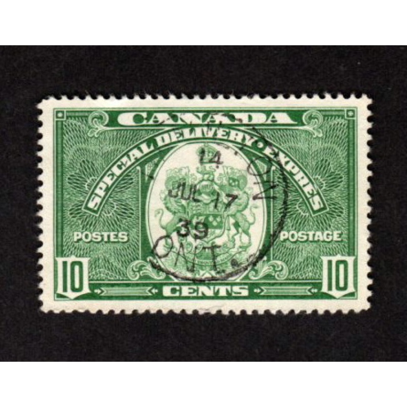 CANADA USED 10 CENT SPECIAL DELIVERY STAMPS SCOTT # E7 VF